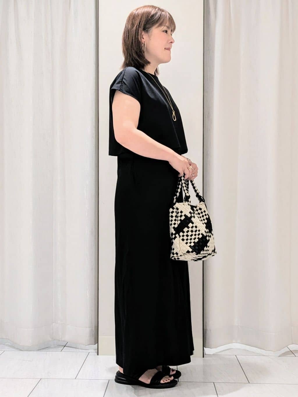 Onumaさんの「UNTITLED｜◆ビッグトップネックレス」を使ったコーディネート