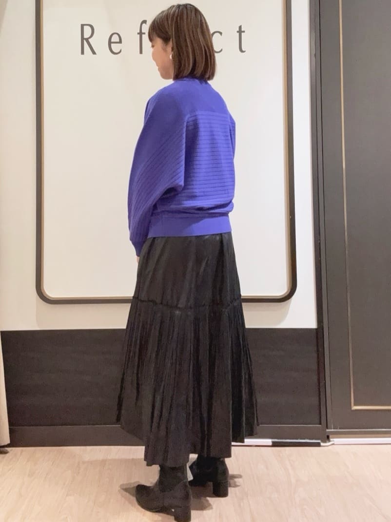 nekoさんの「Reflect｜【秋映え／ゆったり着られる◎】ドルマンシルエットニット」を使ったコーディネート