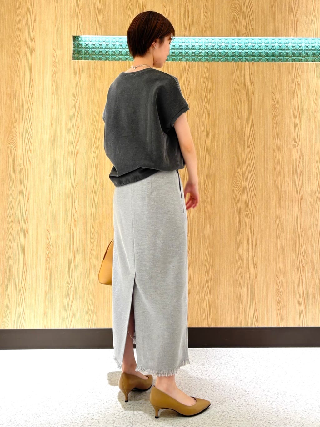 mioさんの「UNTITLED｜【日本製・本革】Comfit Dresser Pumps（コンフィットドレッサーパンプス）」を使ったコーディネート