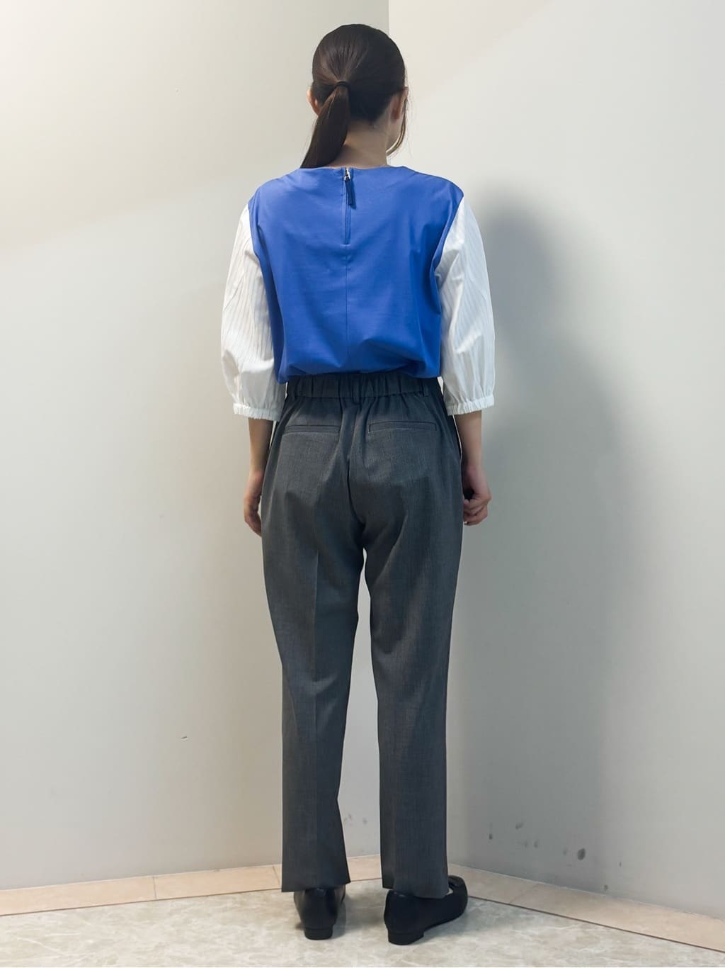 Sawaさんの「Reflect｜【体型カバー／腰周りカバー】長め丈プルオーバージャージ」を使ったコーディネート