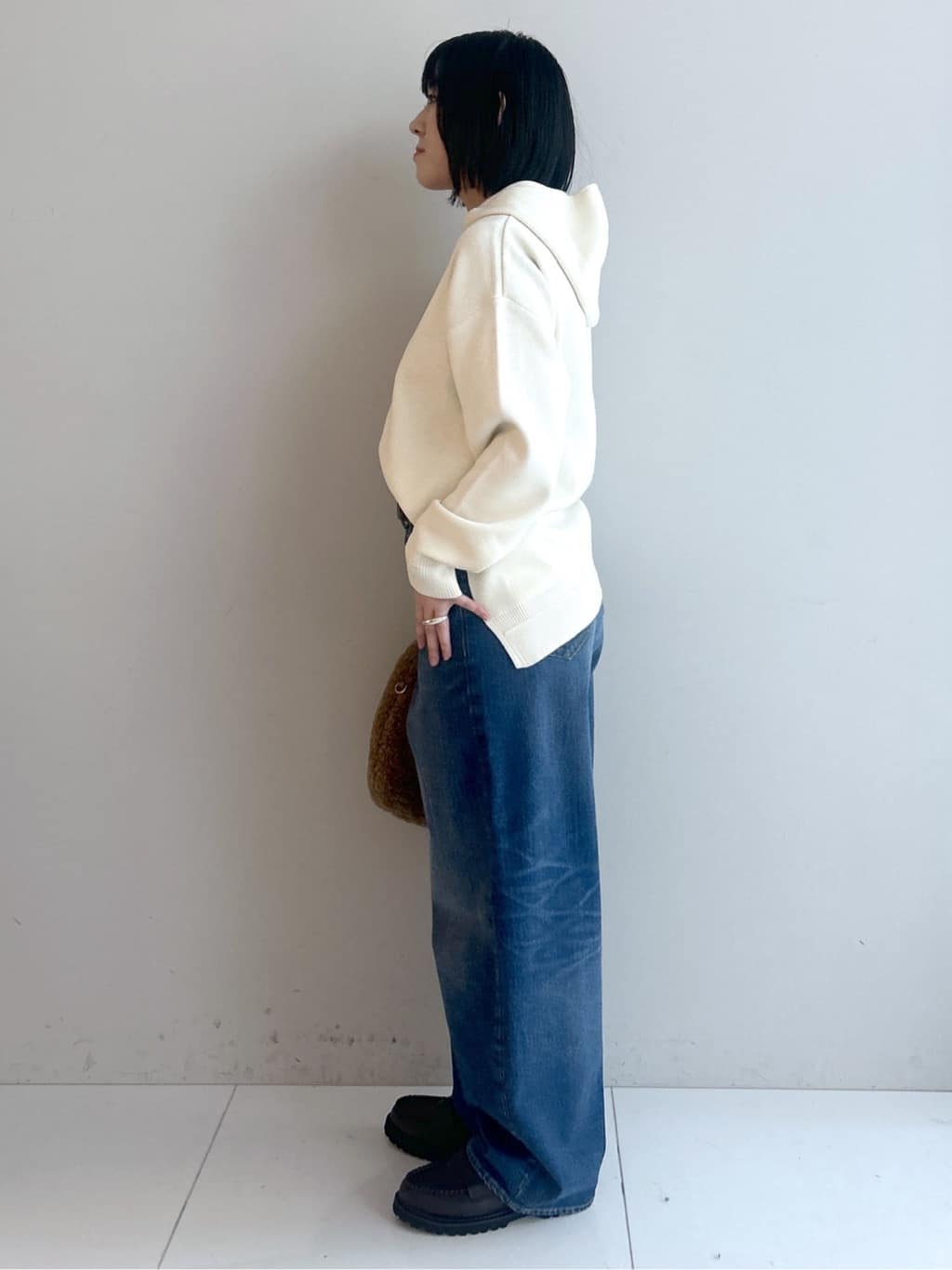 Hirokaさんの「Dessin｜【洗える】デニムカーブパンツ」を使ったコーディネート