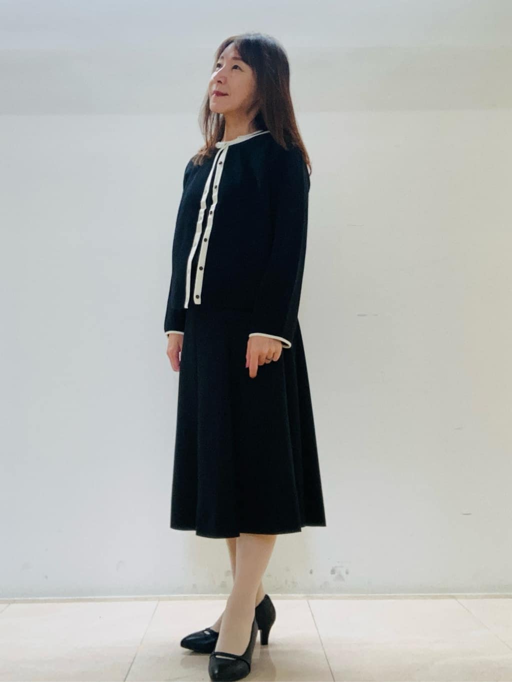 kurodaさんの「Reflect｜【選べる5色◎】フレアフリュイドスカート」を使ったコーディネート