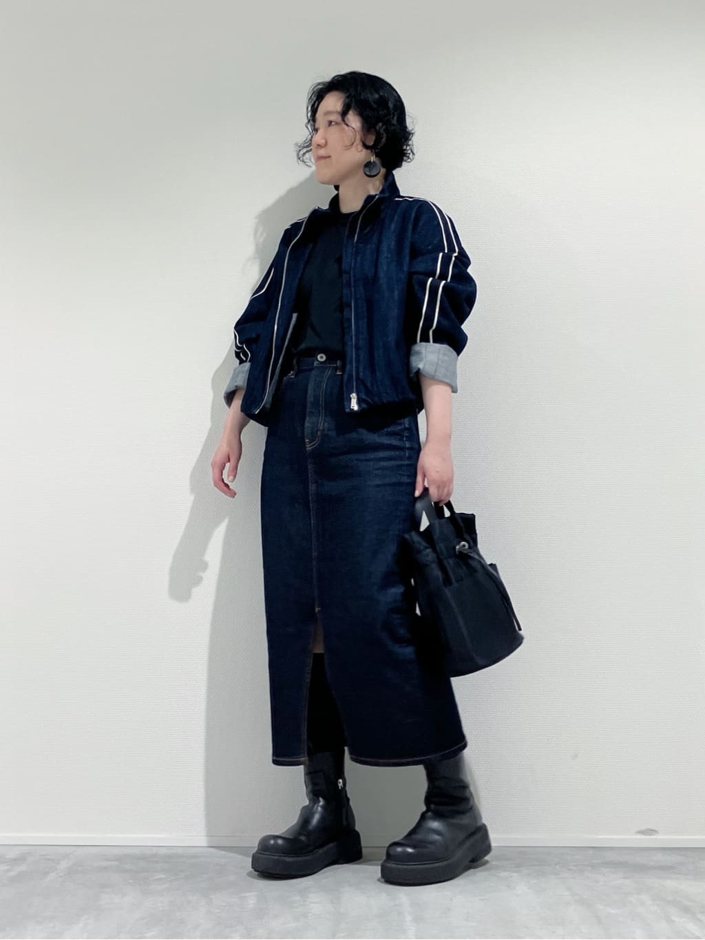 Cさんの「HIROKO HAYASHI｜LUINI SATINE（ルイーニ サティーネ）ショルダーバッグ」を使ったコーディネート