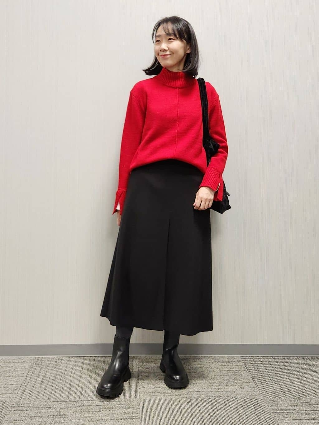 naraさんの「Dessin｜【撥水・2WAY】ミュラーダウンコートミドル丈」を使ったコーディネート
