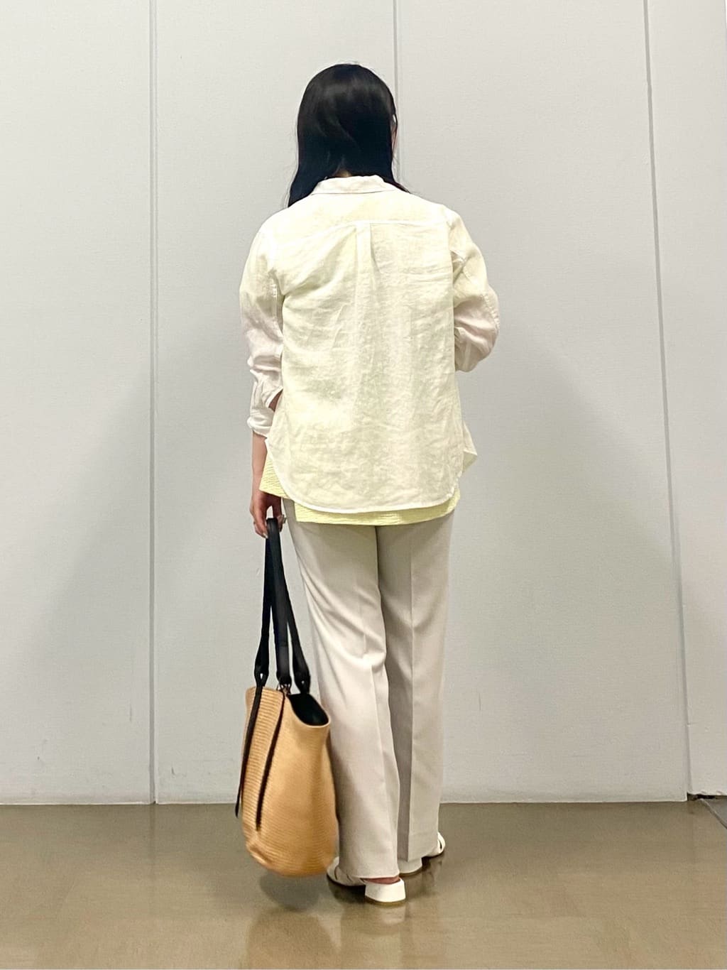 misakiさんの「INDIVI｜スクエアトップロングネックレス」を使ったコーディネート