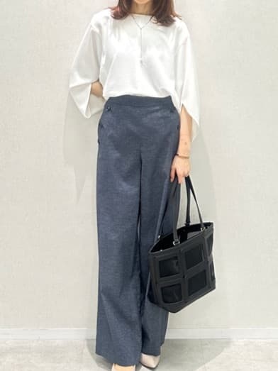 Miwaさんの「UNTITLED｜◆【接触冷感/UV機能/遮熱】ジャージカーディガン」を使ったコーディネート