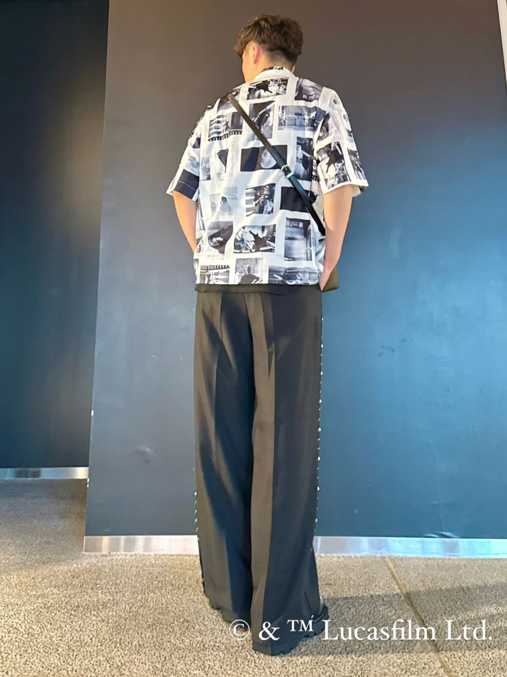 HARUさんの「tk.TAKEO KIKUCHI｜【STAR WARS】Capsule Collection 2WAY半袖シャツ」を使ったコーディネート