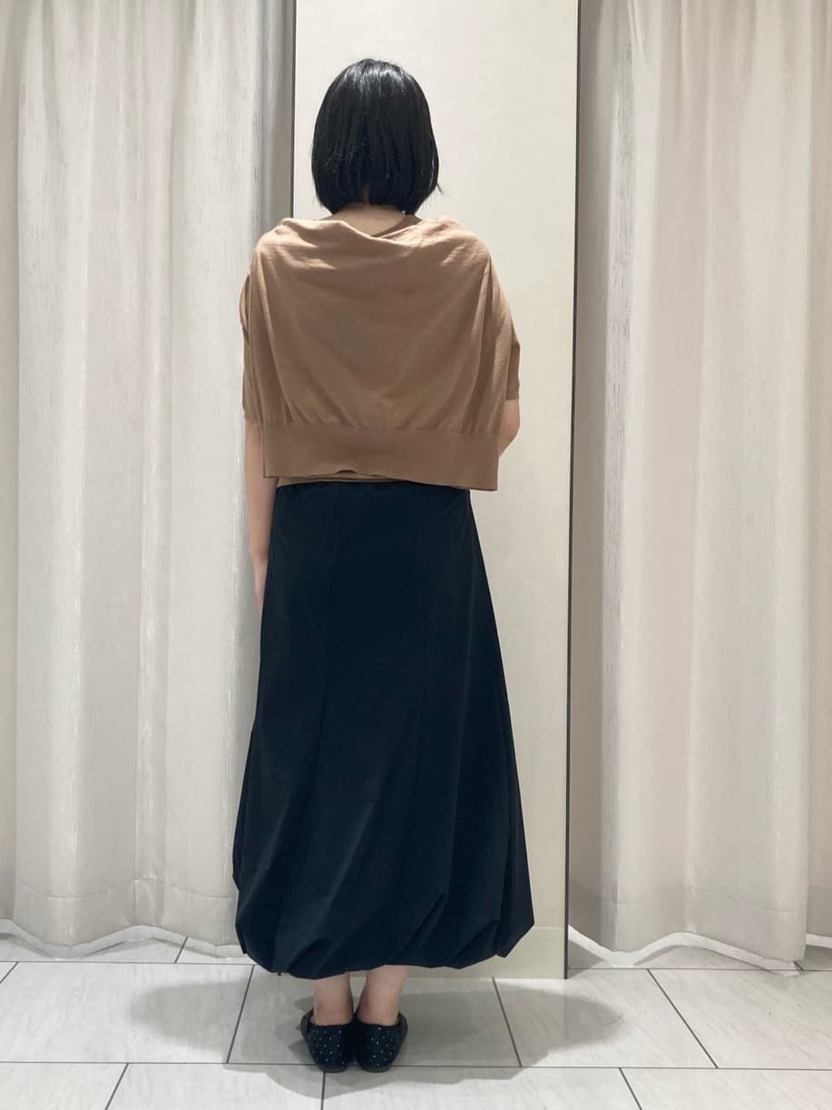 わたなべさんの「UNTITLED｜【アンサンブル可/六分袖/洗える】ウールシルクニット」を使ったコーディネート