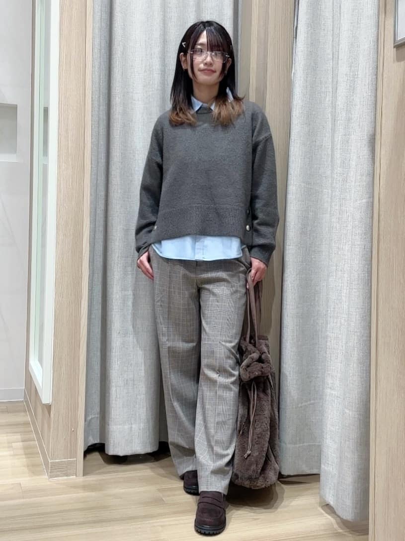 Fumikaさんの「grove｜クラシカルな佇まい 大人のステンカラーロングコート」を使ったコーディネート
