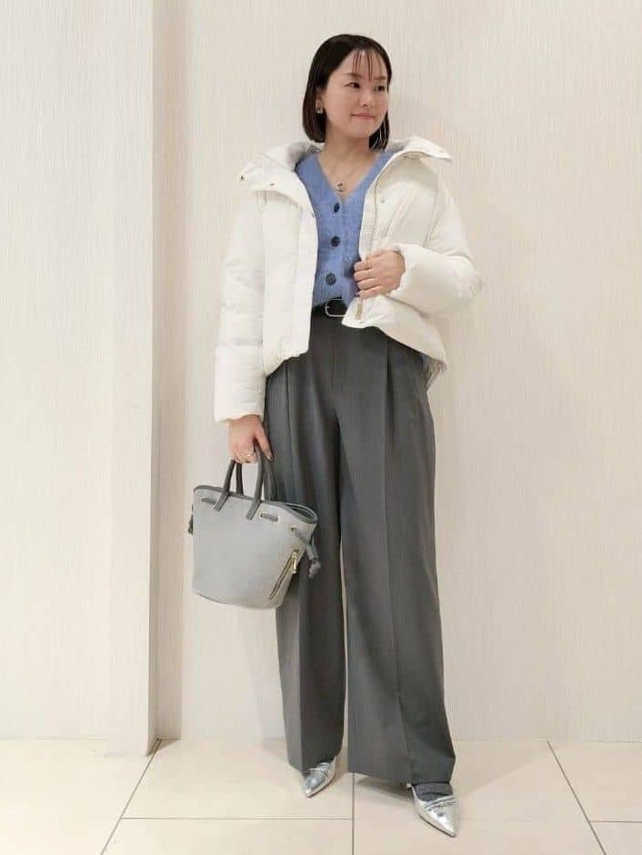 naokoさんの「UNTITLED｜【トレンド/撥水機能/防寒】ショートダウンコート」を使ったコーディネート