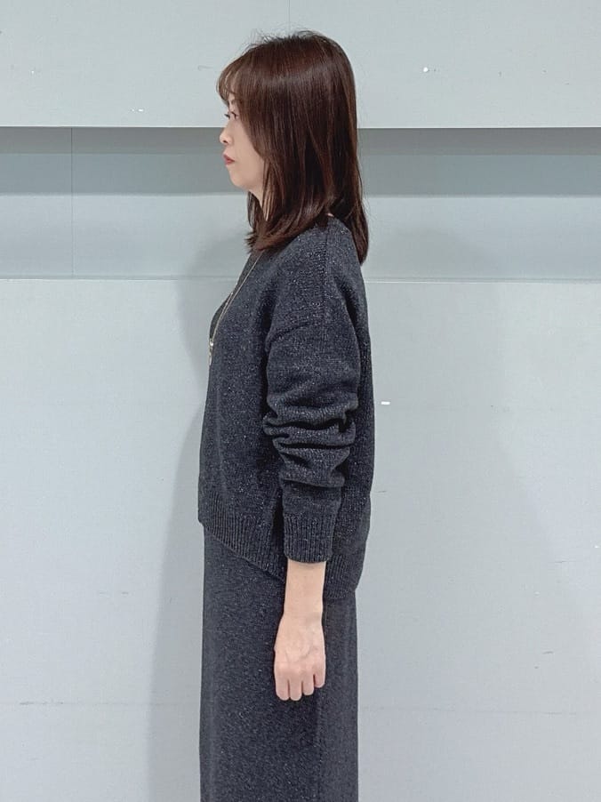 makiさんの「UNTITLED｜【ミディ丈/軽やか】セミラグランリバー コート」を使ったコーディネート