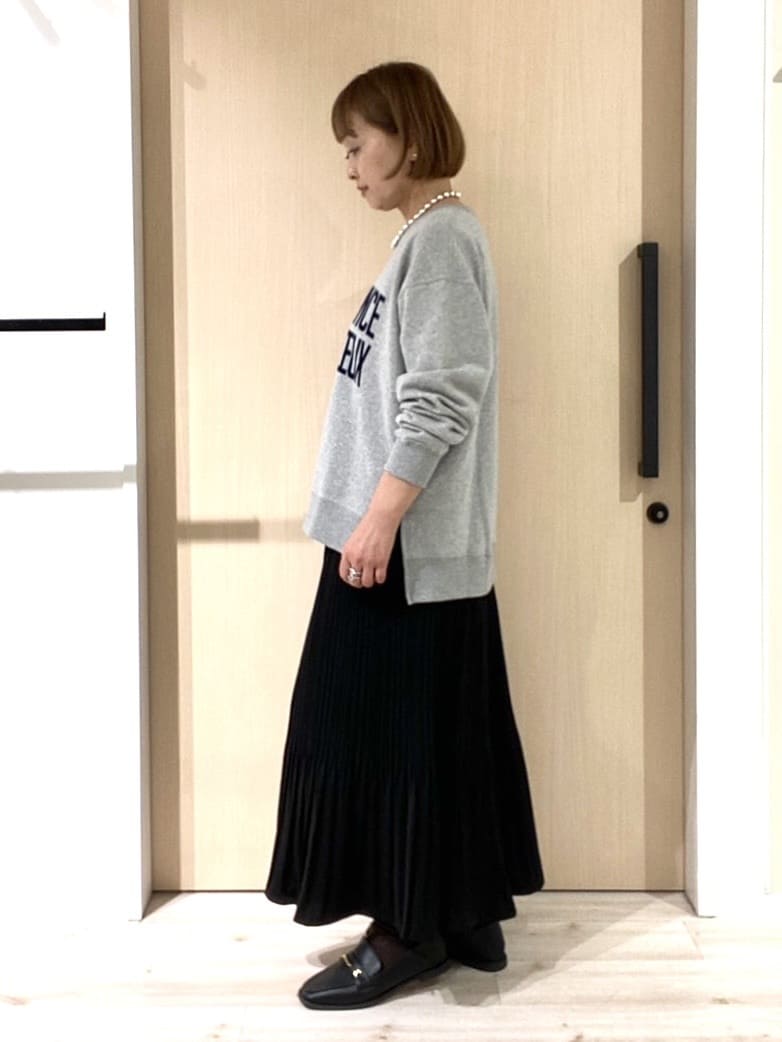 ぷくりんさんの「SHOO･LA･RUE｜グラフィックアソート裏毛スウェット」を使ったコーディネート