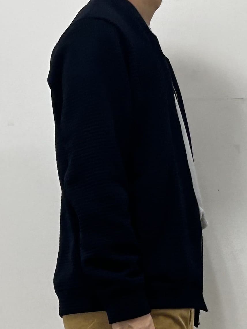 Hiroさんの「TAKEO KIKUCHI｜【Sサイズ～】アンチピリング テーラードネック ニット」を使ったコーディネート