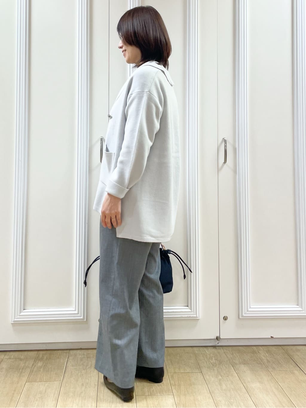 めいさんの「Reflect｜【ライトアウター／気軽な羽織に◎】オフボディカーディガン」を使ったコーディネート