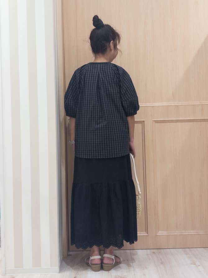 モランさんの「SHOO･LA･RUE｜◆雑材ミニショルダーバッグ」を使ったコーディネート