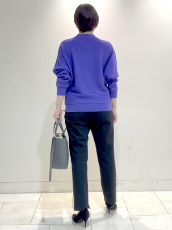 フミさんの「Reflect｜【秋映え／ゆったり着られる◎】ドルマンシルエットニット」を使ったコーディネート