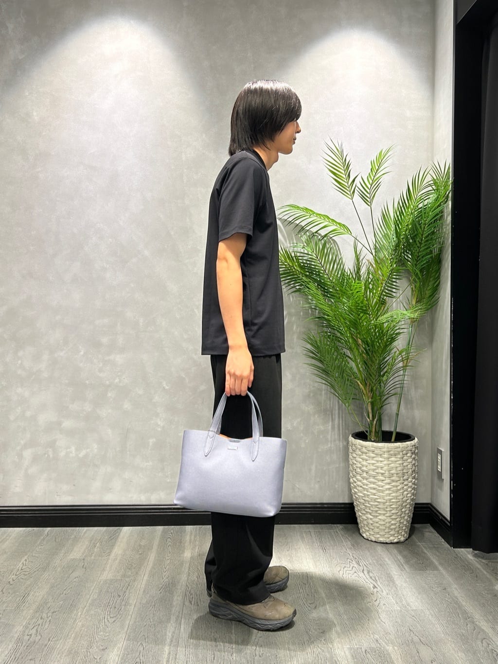 ruiさんの「TAKEO KIKUCHI｜【COOL CITY WEAR】籠目アート柄 サッカーシャツ /通気性」を使ったコーディネート
