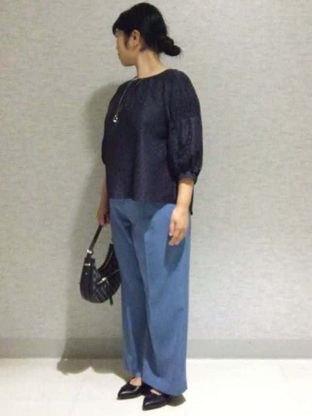 sakoさんの「Reflect｜【一枚で着映える◎】レオパード風ジャカードブラウス」を使ったコーディネート