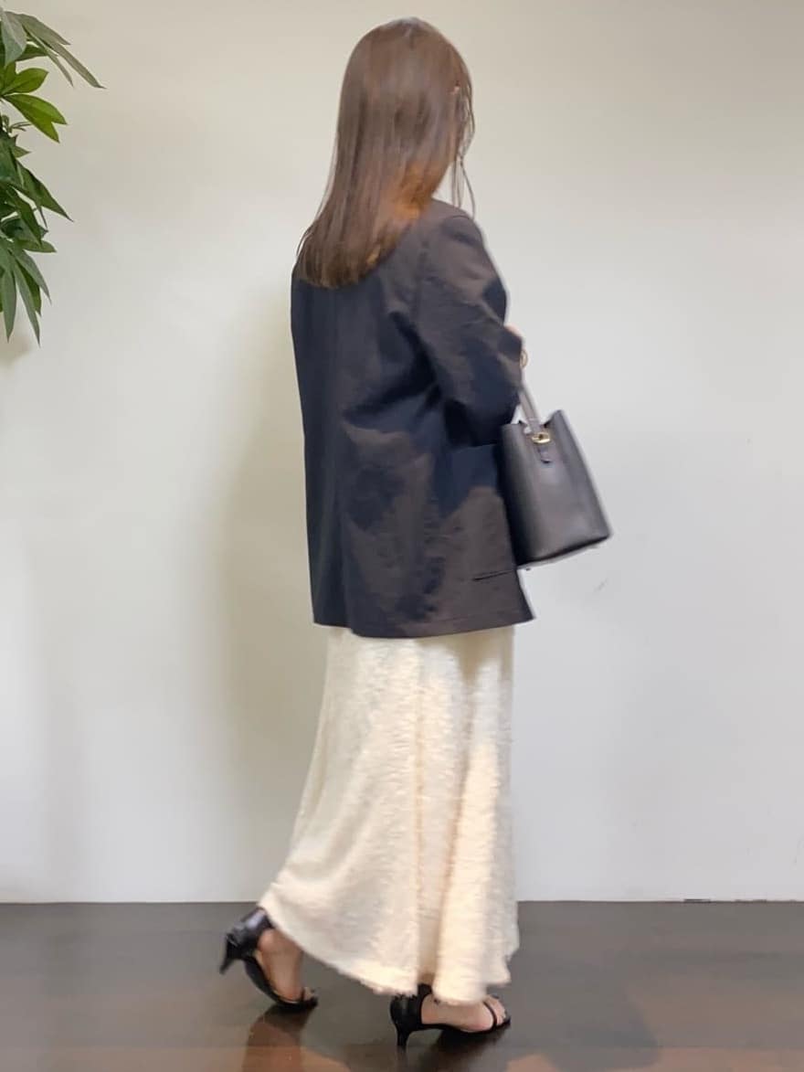 tomoさんの「UNTITLED｜【吸水速乾/洗える】ハーフスリーブジャケット」を使ったコーディネート