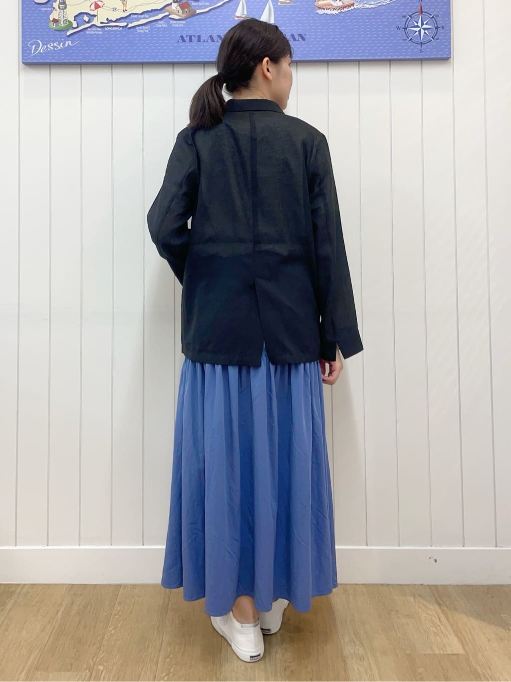 Mayaさんの「Dessin｜【洗える】チュール刺繍Tシャツ」を使ったコーディネート
