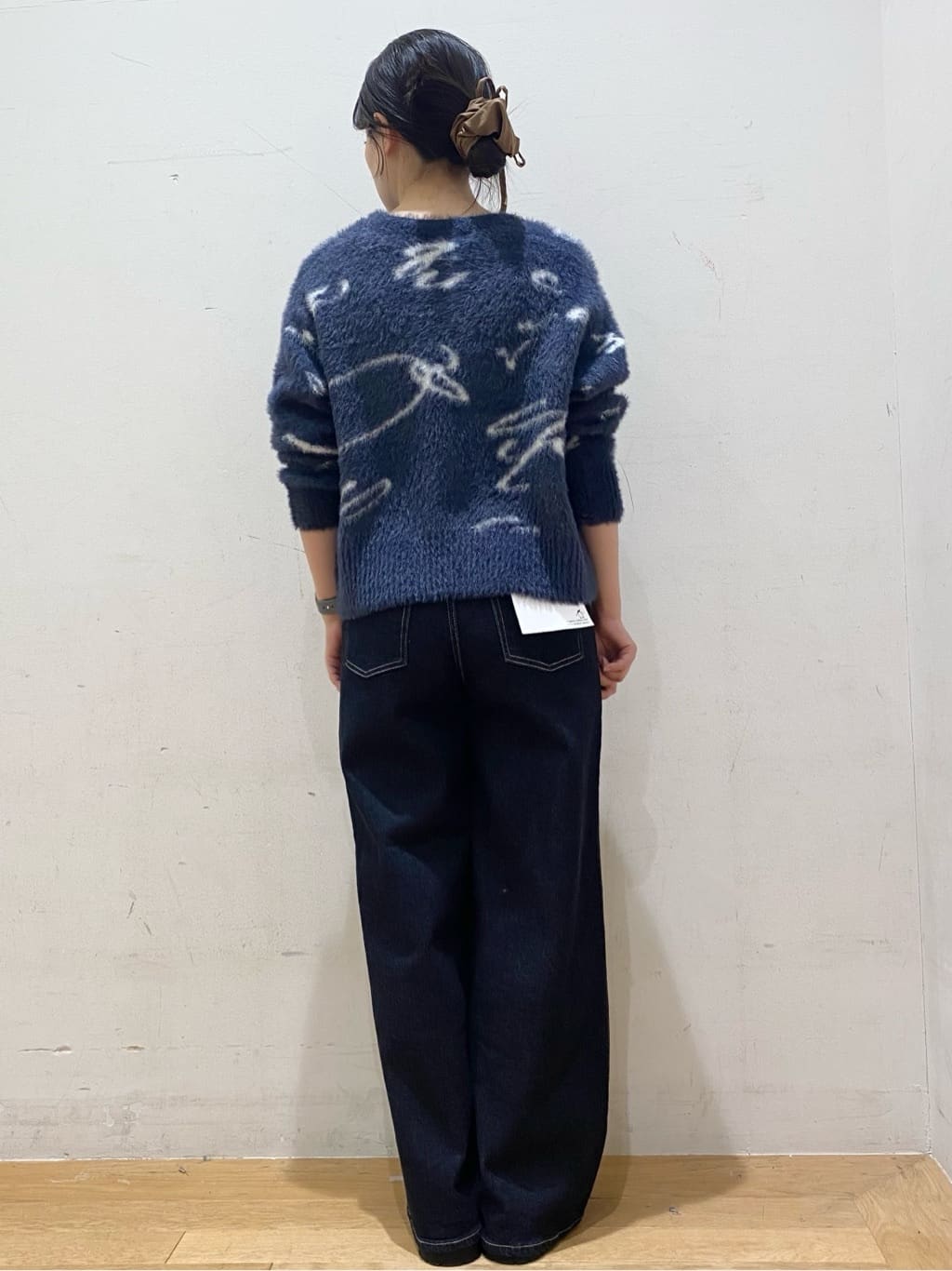 みなみさんの「OPAQUE.CLIP｜アート柄シャギーニット【洗濯機OK】」を使ったコーディネート