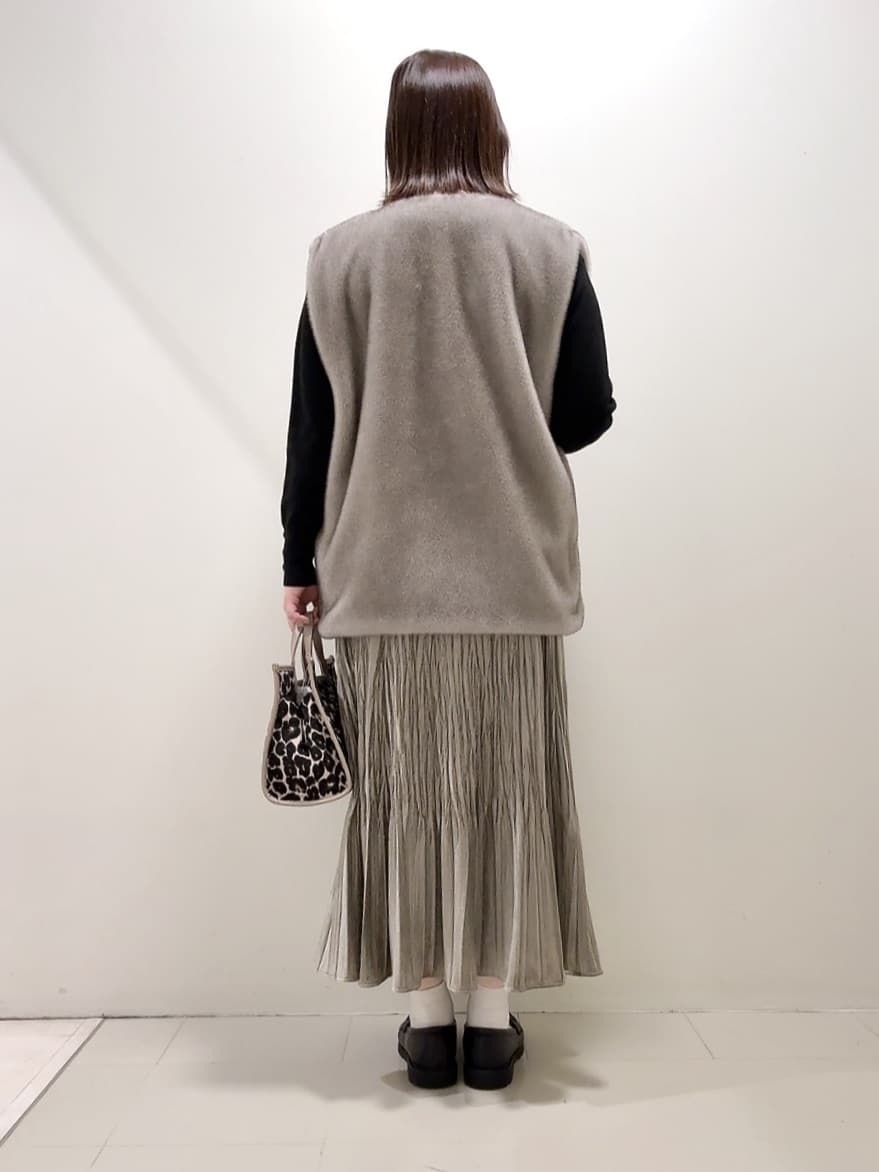 YUIさんの「UNTITLED｜【アンサンブル可/洗える】ウールミラノリブニット」を使ったコーディネート