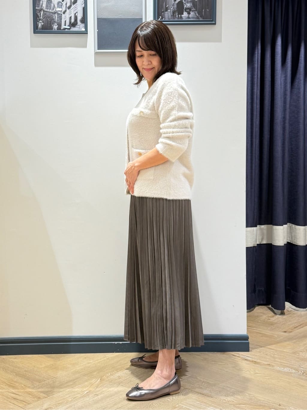 Lilyさんの「grove｜ワントップショートネックレス」を使ったコーディネート