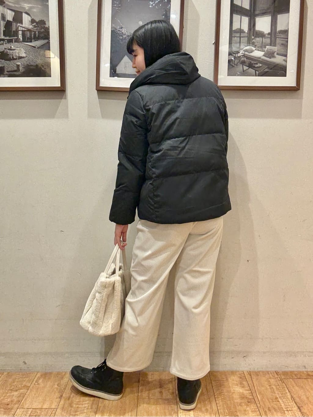 Tsuruさんの「SHOO･LA･RUE｜【撥水/洗える】ショートフーディーダウン」を使ったコーディネート