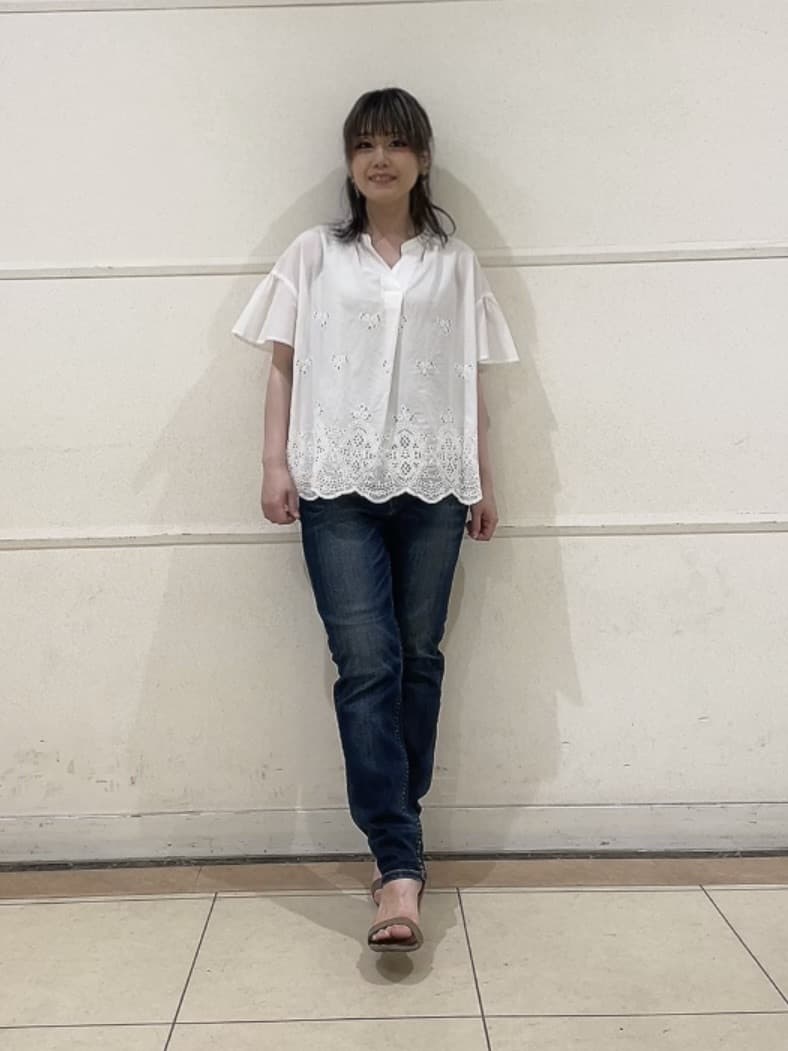 watanabeさんの「UNTITLED｜【古畑星夏さん着用/スクエアインナー】コットンタンクトップ」を使ったコーディネート