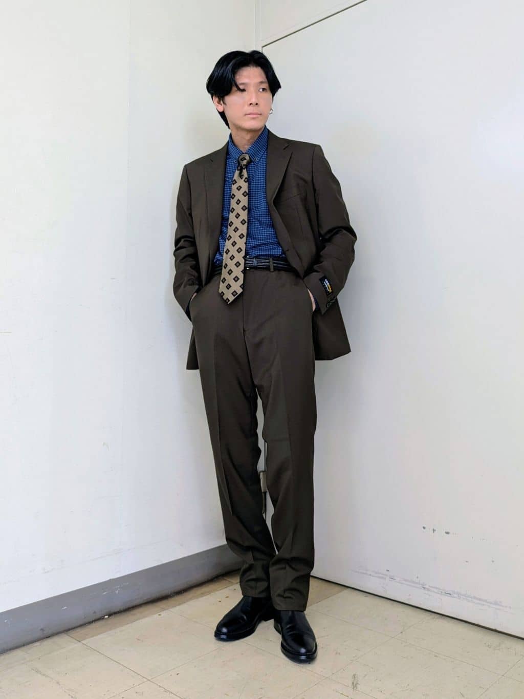 ryoさんの「TAKEO KIKUCHI｜【Begin掲載】コーデュラ（R）夏素材ウールトロ　ストレッチスーツ」を使ったコーディネート