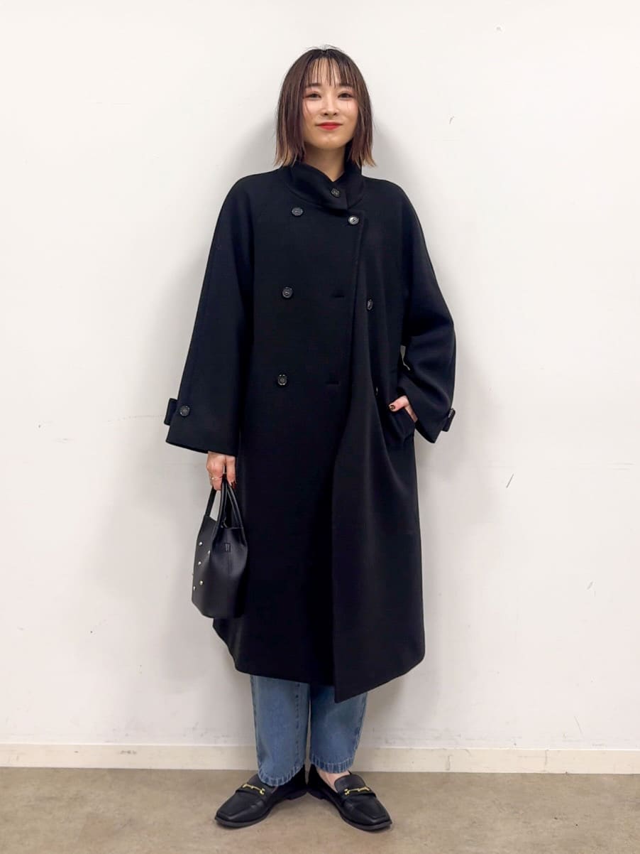 𝐜𝐡𝐢𝐤𝐚さんの「SHOO･LA･RUE｜【S-LL】程よくゆったりな 柔らかデニムテーパードパンツ」を使ったコーディネート