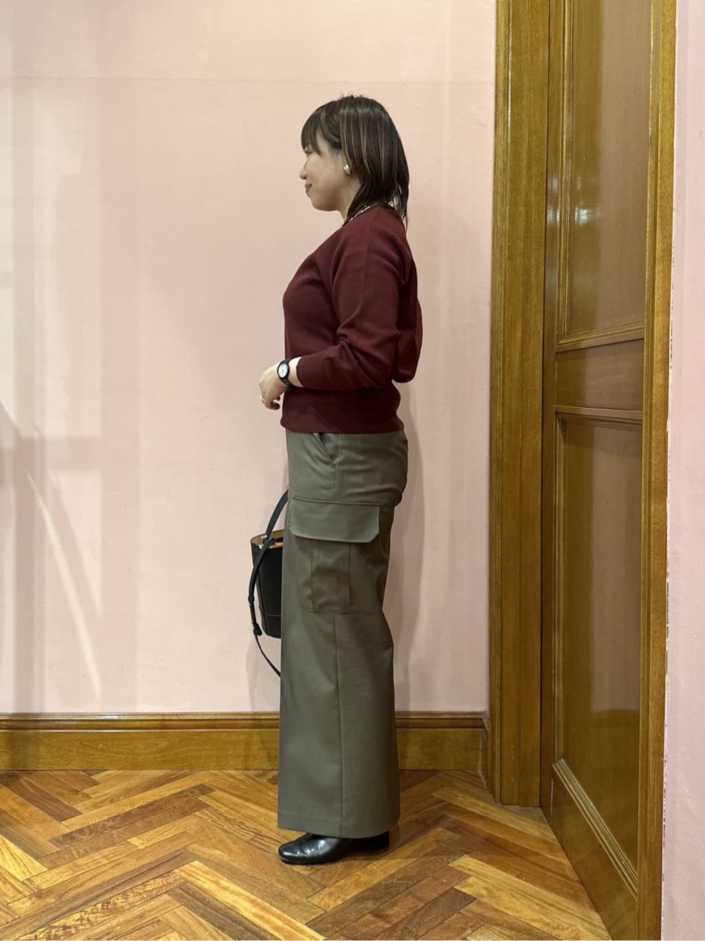 komatsuさんの「DRESSTERIOR｜◆アニージャカードニット」を使ったコーディネート