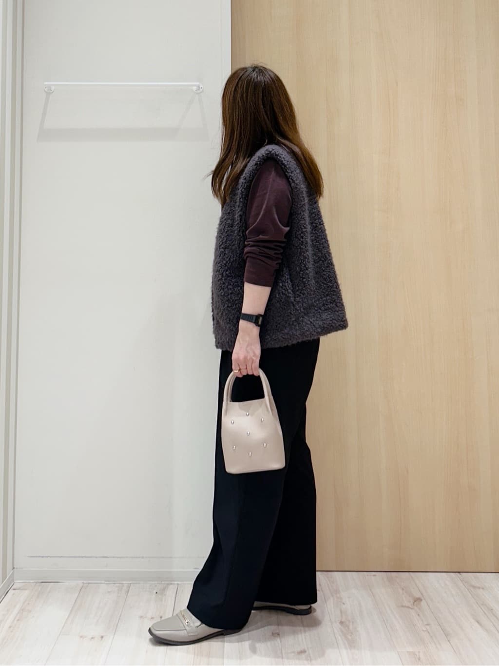 maaaさんの「SHOO･LA･RUE｜【S-LL】美しく見せる ボートネックロンT」を使ったコーディネート