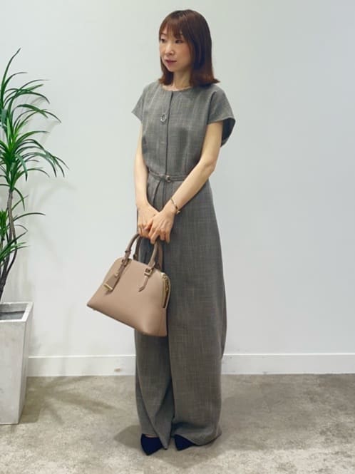 Miwaさんの「UNTITLED｜【接触冷感/オールインワン/洗える】梳毛調合繊コンビネゾン」を使ったコーディネート