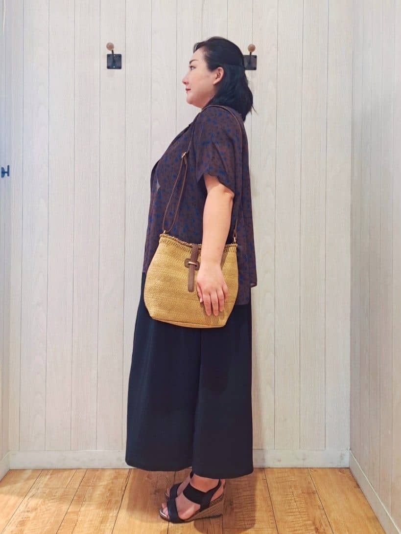 kotomiさんの「SHOO･LA･RUE｜【前後2WAY】さらりと大人上品に 楊柳フレンチワンピース」を使ったコーディネート
