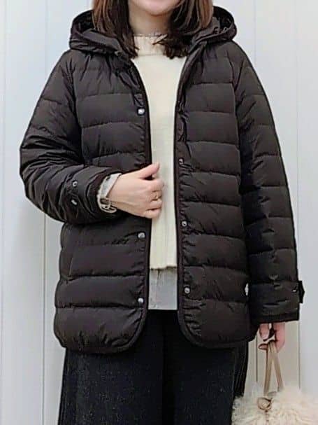 itoさんの「Dessin｜【撥水・2WAY】ミュラーダウンコートミドル丈」を使ったコーディネート