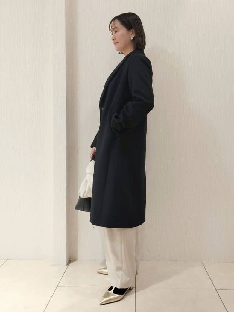 naokoさんの「UNTITLED｜【スタイリッシュ／オンオフ兼用】ウールチェスターコート」を使ったコーディネート