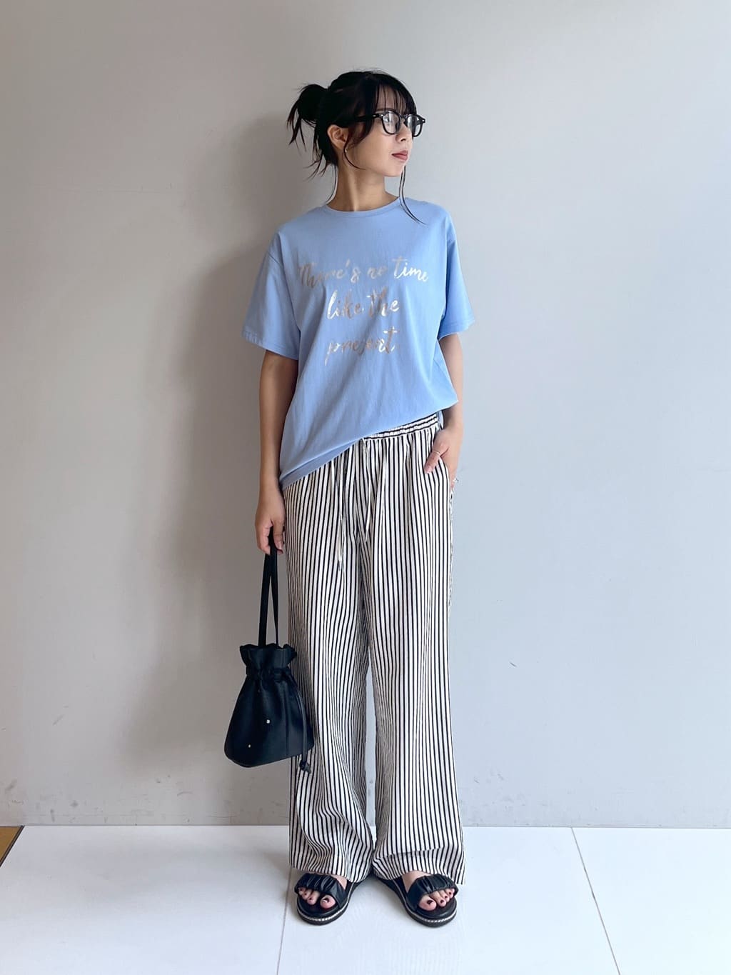 cotaniさんの「SHOO･LA･RUE｜【S-LL/ひんやり/UV】選べる6柄でそれぞれ欲しくなる プリントTシャツ」を使ったコーディネート