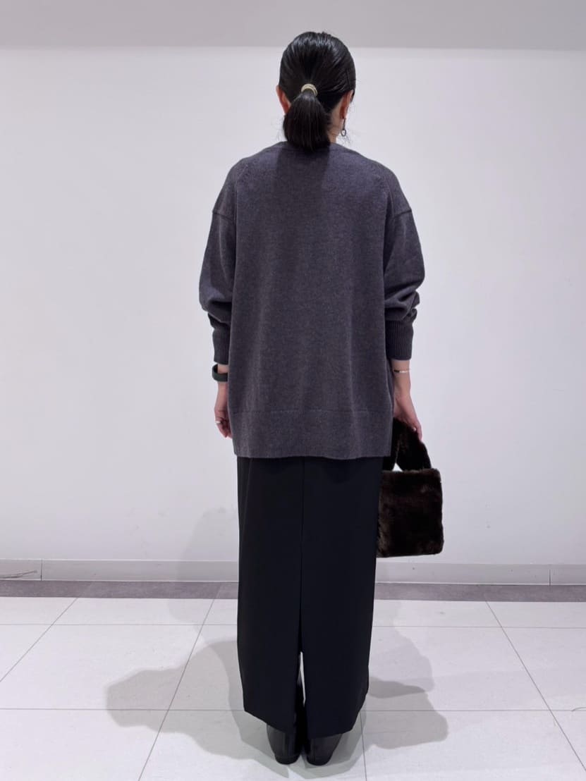MIYAKAWAさんの「DRESSTERIOR｜レタードニットカーディガン」を使ったコーディネート