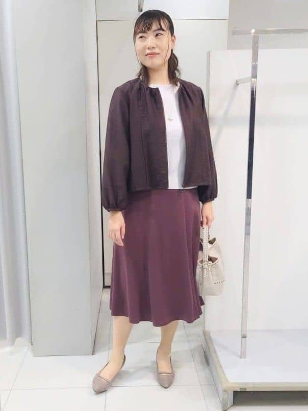 AZUSAさんの「Reflect｜【ライトアウター／ゆったり羽織れる／気軽な羽織りに◎】ライトブルゾン」を使ったコーディネート