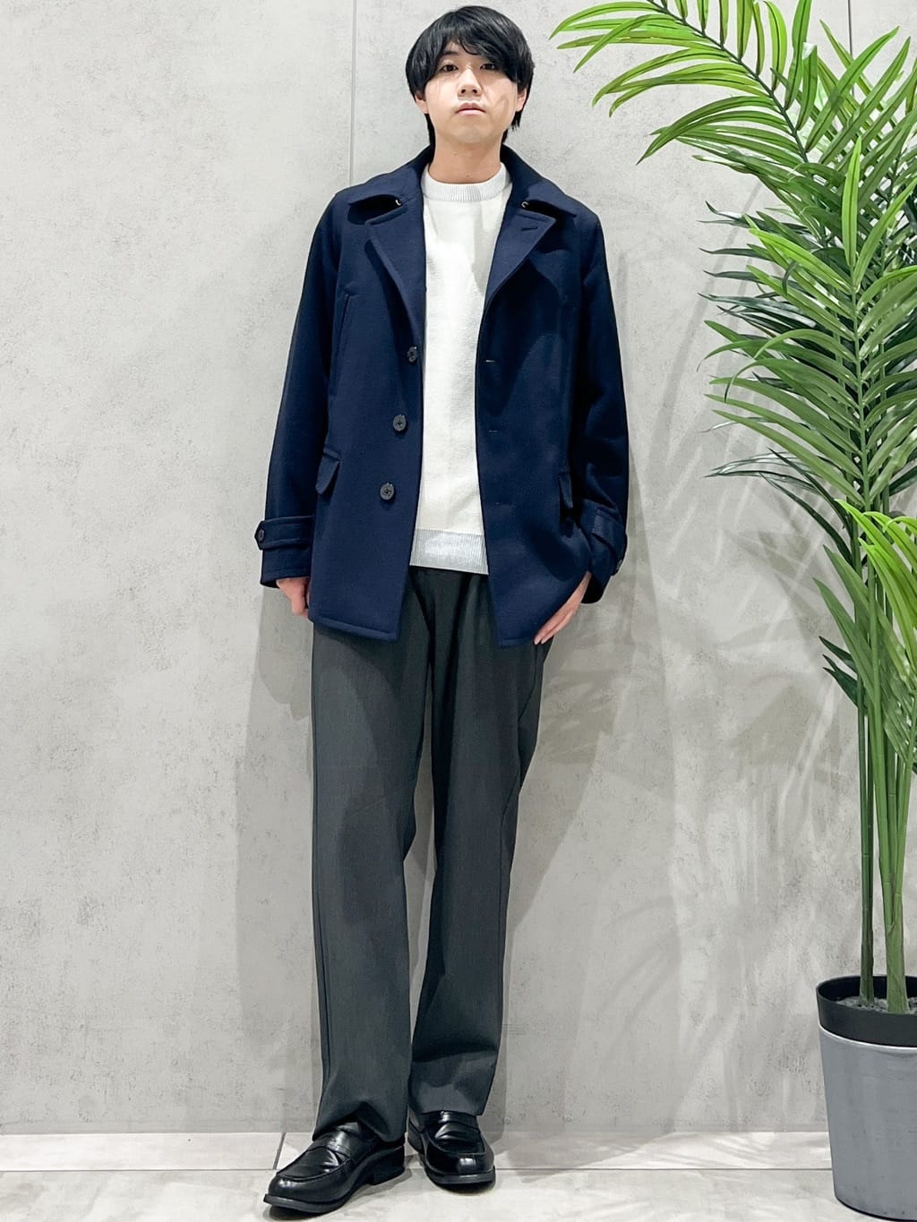 SHI-MAさんの「THE SHOP TK｜ウーリックシングルPジャケット」を使ったコーディネート