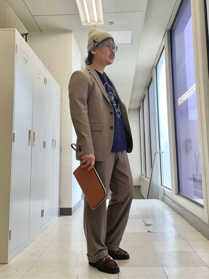 MAKOTO AIさんの「TAKEO KIKUCHI｜【360&deg;ストレッチ／セットアップ対応】None Of Stress ジャケット」を使ったコーディネート