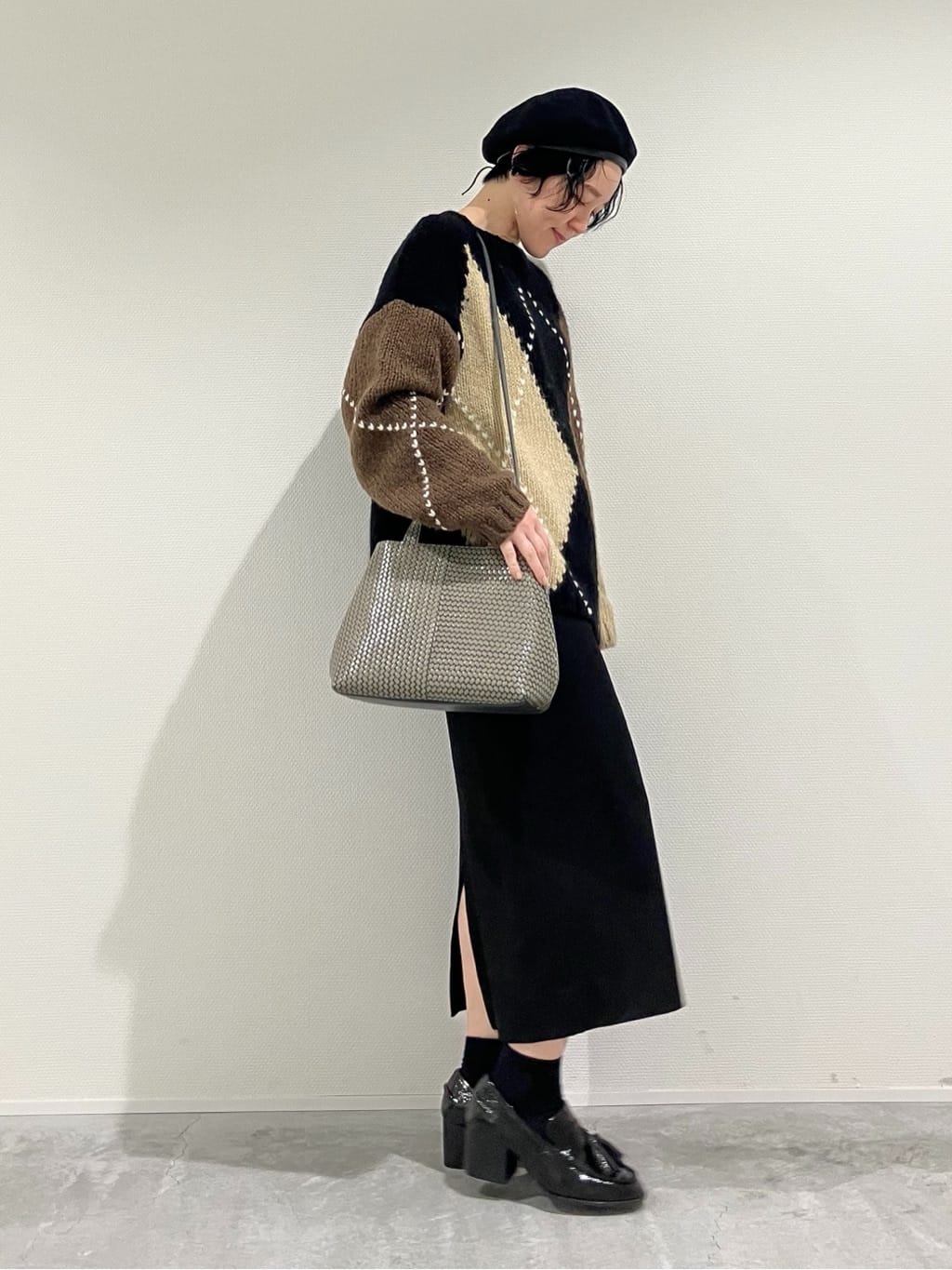 Cさんの「HIROKO HAYASHI｜OTTICA（オッティカ）2wayショルダーバッグ」を使ったコーディネート