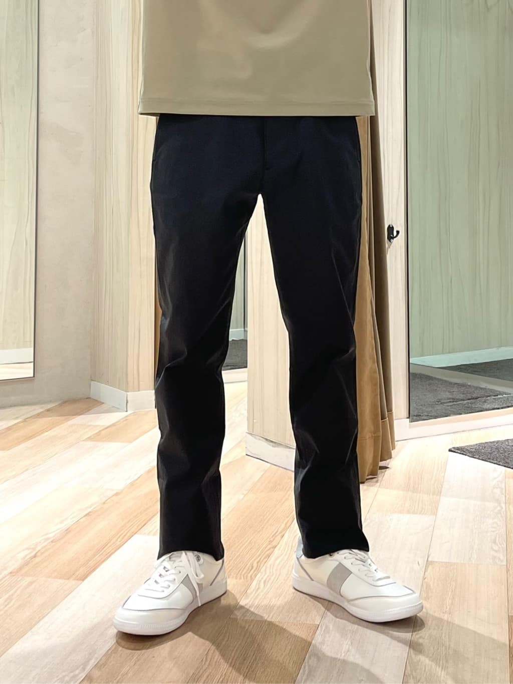URAさんの「TAKEO KIKUCHI｜【COOL CITY WEAR】エアートール ポロシャツ /接触冷感・通気性」を使ったコーディネート