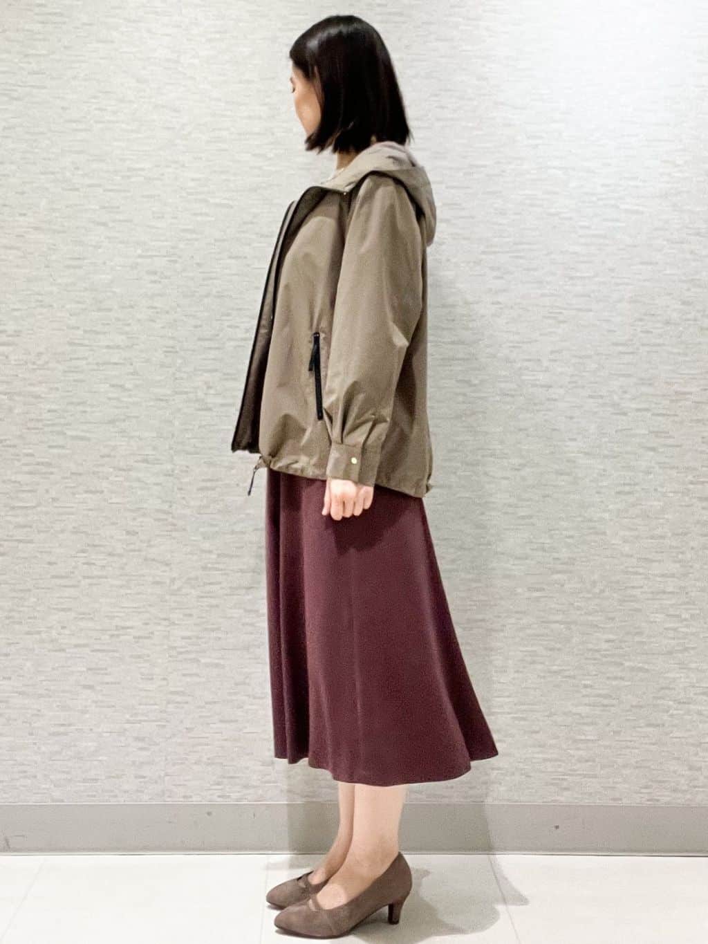 marikoさんの「Reflect｜【ライトアウター／キレイ見え／気軽な羽織に◎】スポーティライトアウター」を使ったコーディネート