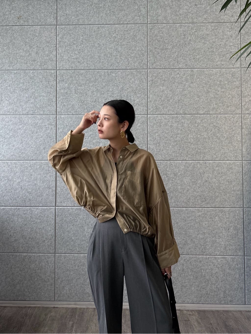 ayanoさんの「INDIVI｜Timeless｜モードスラックス」を使ったコーディネート