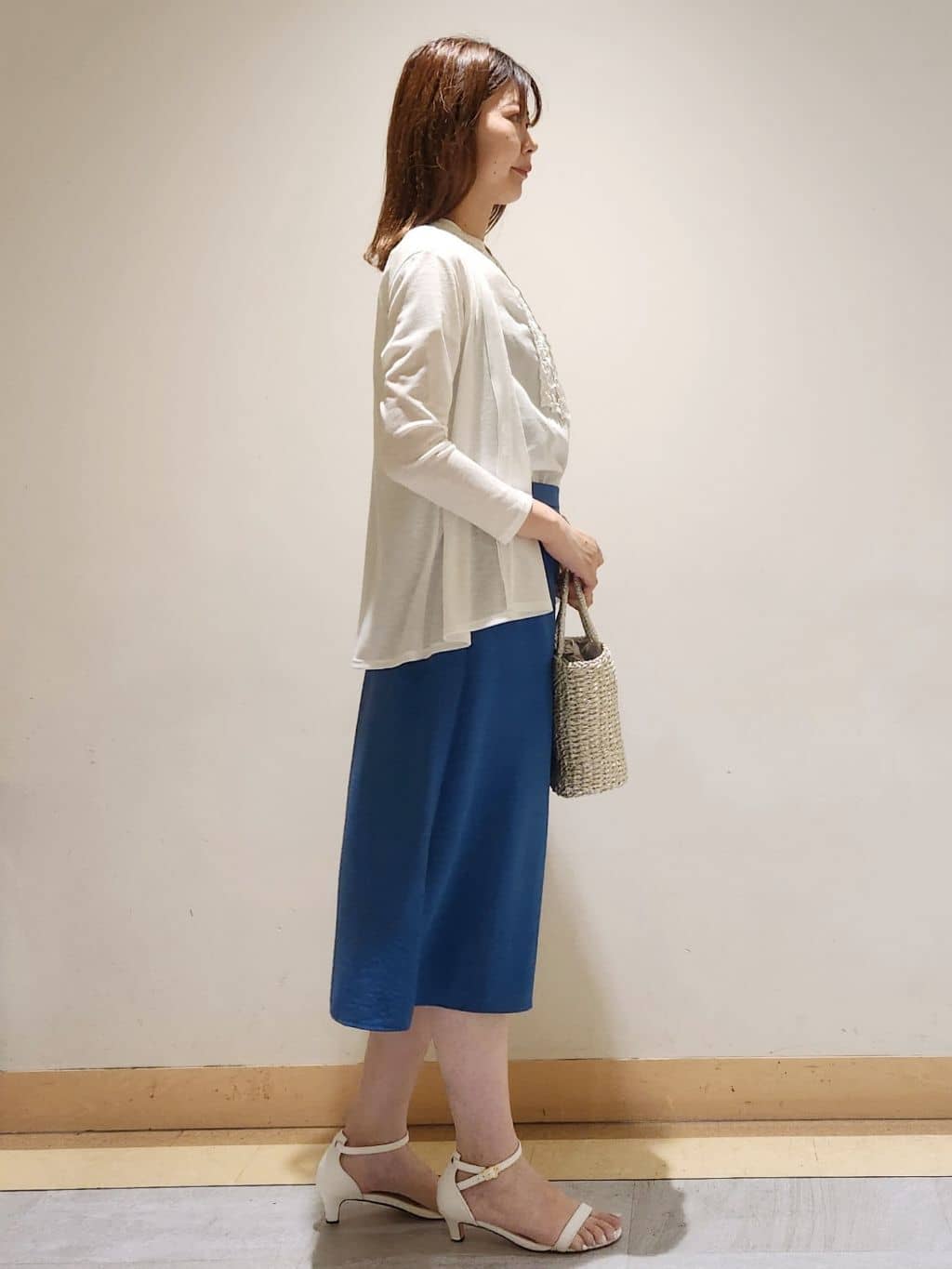 yukaさんの「COUP DE CHANCE｜【洗える】着流しカーディガン」を使ったコーディネート