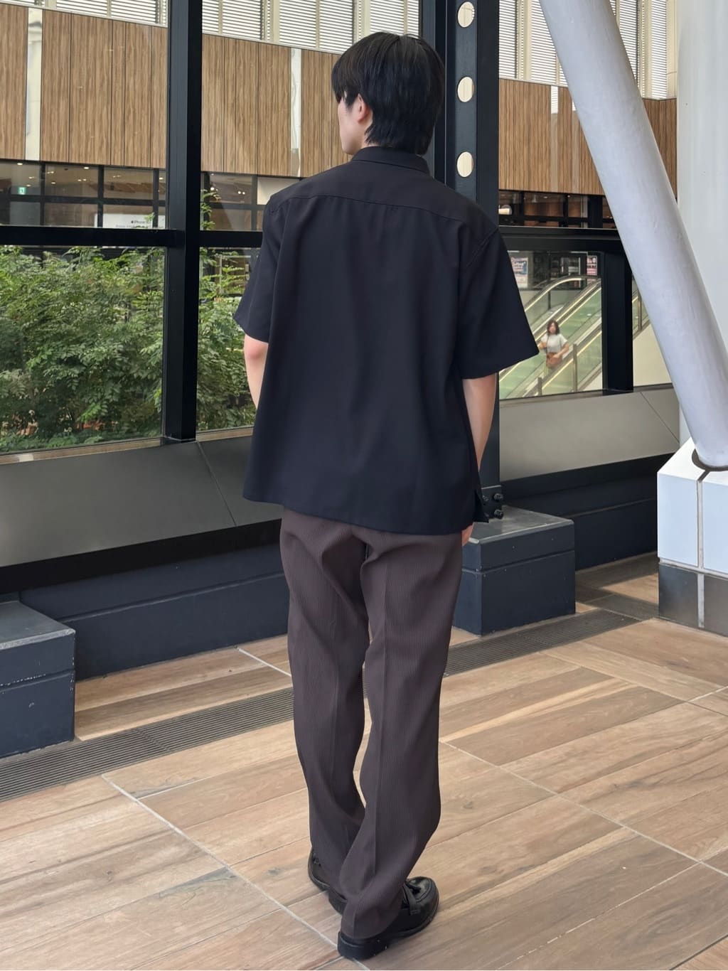 うらしーさんの「THE SHOP TK｜パーフェクテックリンクス半袖Tシャツ 【接触冷感／吸水速乾／UVカット／洗濯機OK】」を使ったコーディネート