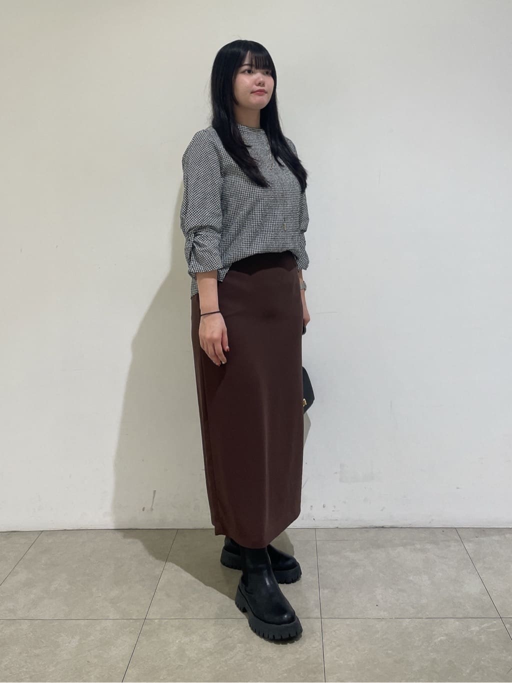 emikaさんの「INDIVI｜【UVケア／吸汗速乾】スリーブデザインブラウス」を使ったコーディネート