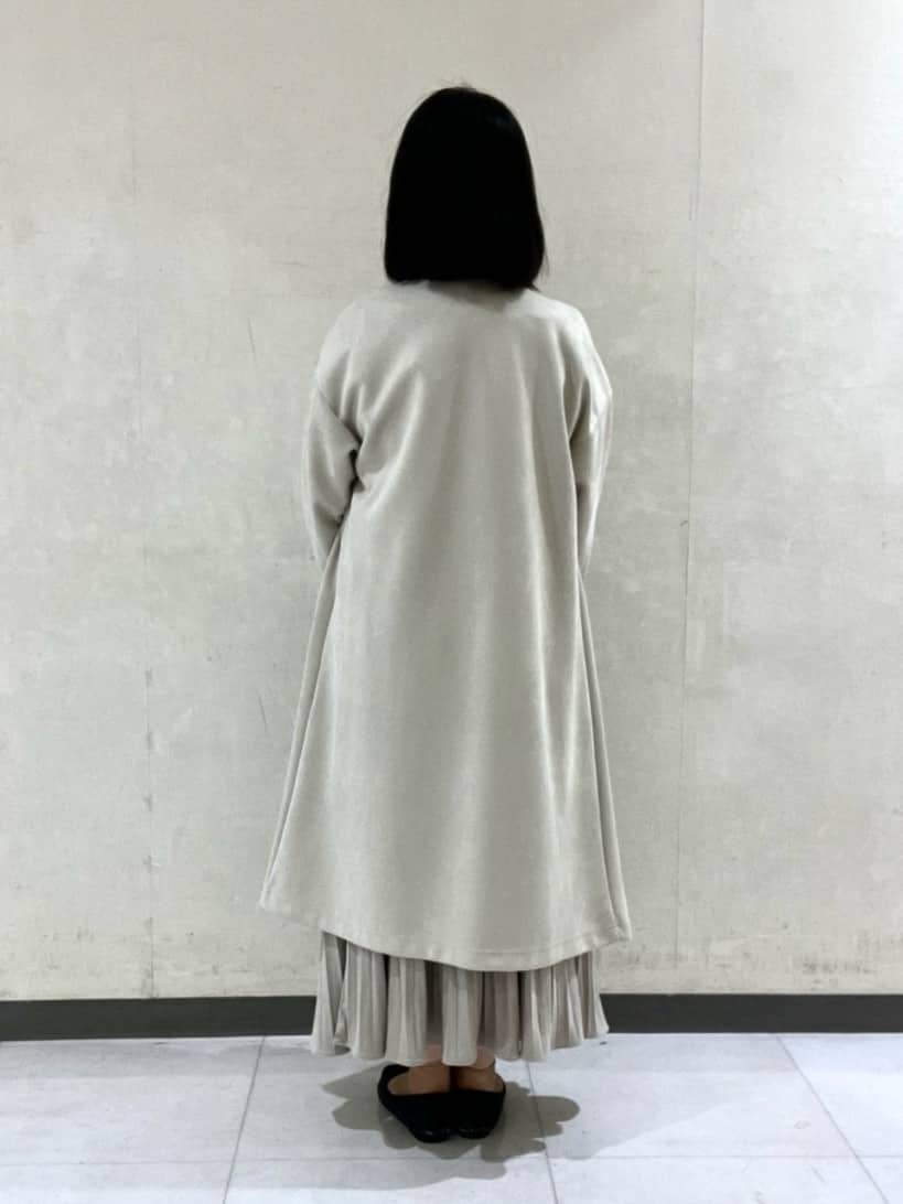 Mizukiさんの「UNTITLED｜【シワ知らず/ウエストゴム】スエード風プリーツスカート」を使ったコーディネート
